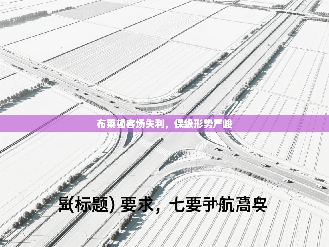 布莱顿客场失利，保级形势严峻  第1张