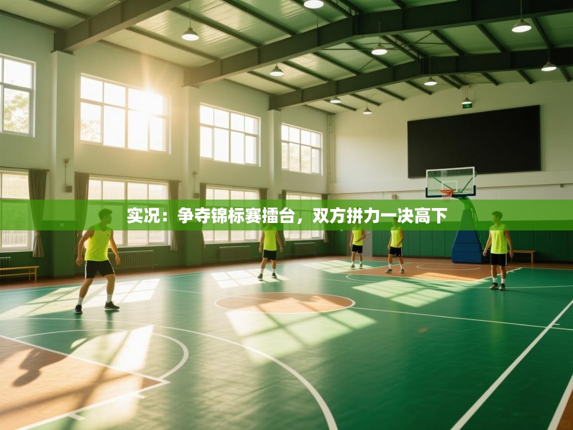 实况：争夺锦标赛擂台，双方拼力一决高下